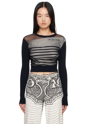 Jean Paul Gaultier Navy 'The Marinière' Sweater