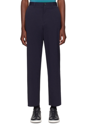 PS by Paul Smith Navy Loose-Fit Trousers