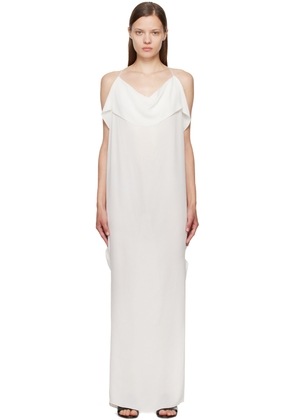 KHAITE White 'The Dandora' Maxi Dress