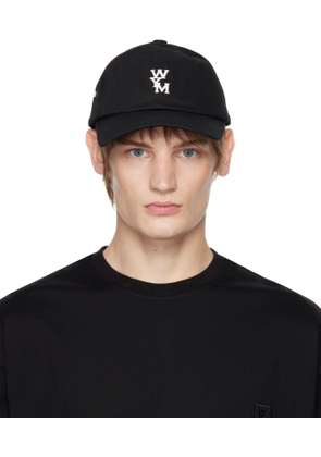 WOOYOUNGMI Black Logo Ball Cap