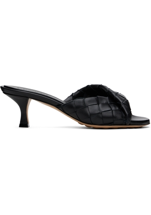 Bottega Veneta Black Blink Mules