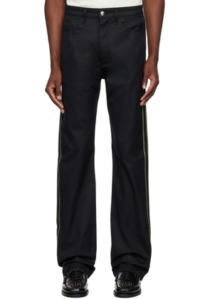 Rhude Black Traxedo Trousers