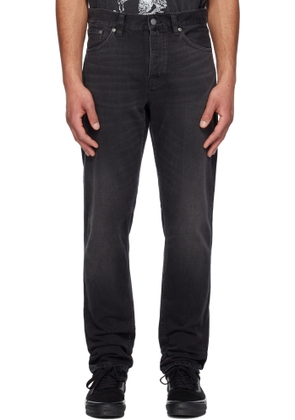 Nudie Jeans Black Steady Eddie II Jeans