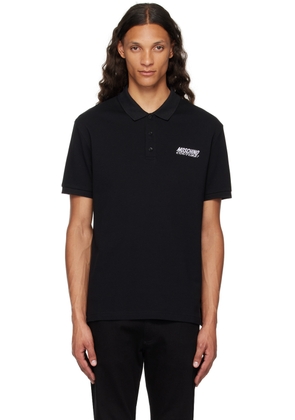 Moschino Black 'Moschino Couture!' Polo