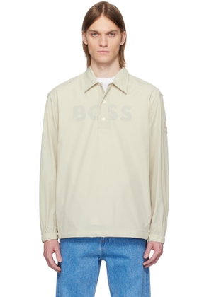 BOSS Beige Nylon Polo
