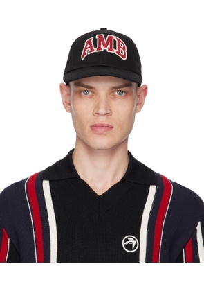 AMBUSH Black 'AMB' Baseball Cap