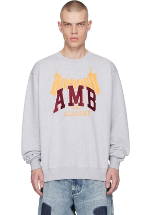 AMBUSH Gray Graphic Sweatshirt