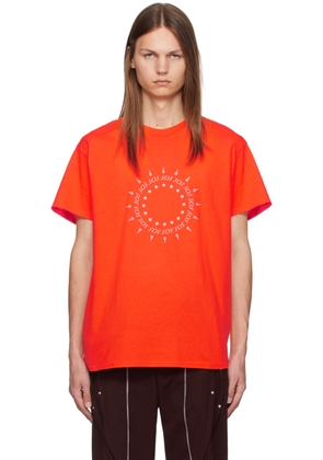 STRONGTHE Orange 'SOS' T-shirt