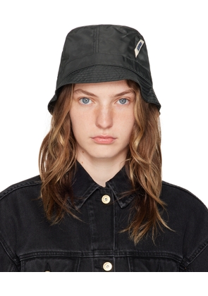 JACQUEMUS Black Les Classiques 'Le bob Ovalie' Bucket Hat