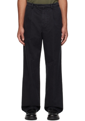 Bally Black Darted Trousers