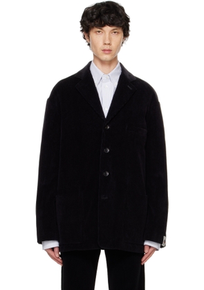 Bally Black Corduroy Blazer
