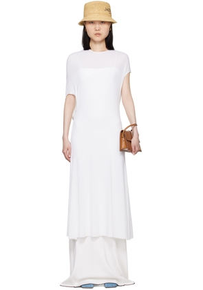 JACQUEMUS White La Casa 'La robe Salerno' Midi Dress