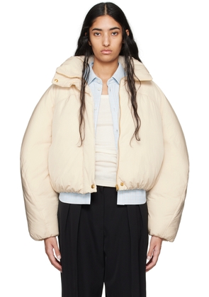 JACQUEMUS Off-White La Casa 'La doudoune courte Caraco' Jacket
