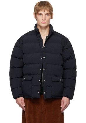 Bode Black Burlington Puffer Down Jacket