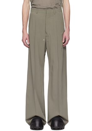 Rick Owens Gray Hollywood Tailored Belas Trousers