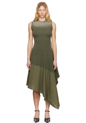 Diesel Green D-Elicy Midi Dress