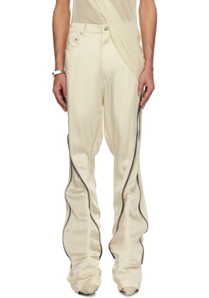 Rick Owens Off-White Hollywood Bolan Banana Trousers
