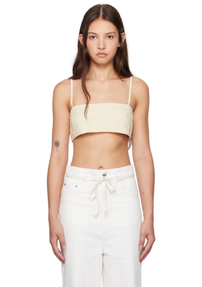 Nanushka Off-White Cressy Top