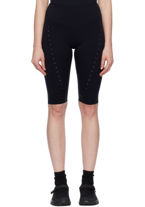 ROA Black Compression Biker Sport Shorts