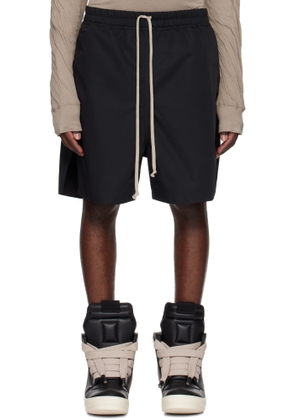 Rick Owens Black Hollywood Boxers Shorts