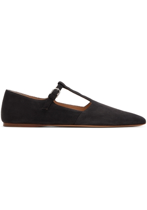 Gabriela Hearst Black Lola Ballerina Flats