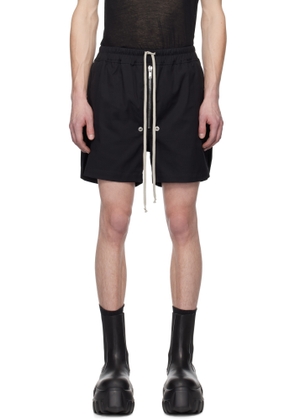 Rick Owens Black Hollywood Bela Boxer Shorts