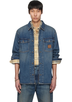 Carhartt Work In Progress Blue Lincoln Denim Jacket