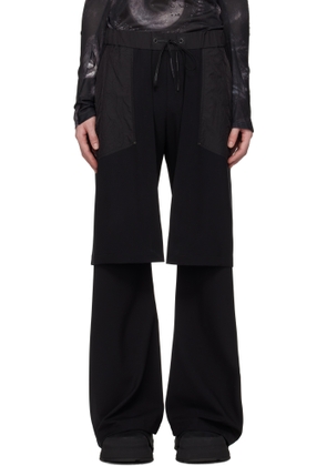CARNET-ARCHIVE Black Skirt Trousers