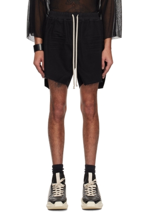 Rick Owens Black Hollywood Boxers Shorts