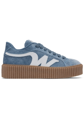 Weekend Max Mara Blue Dedalo Sneakers