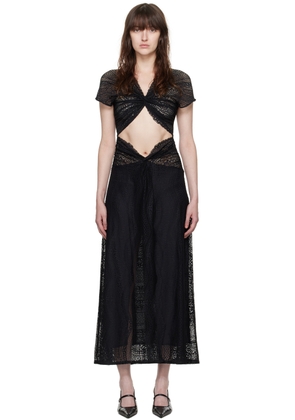 Beaufille SSENSE Exclusive Black Sassen Maxi Dress