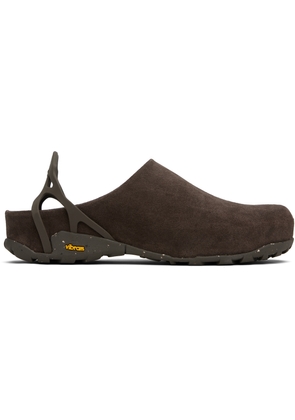 ROA Brown Fedaia Mules