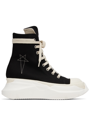 Rick Owens DRKSHDW Black Hollywood Abstract Sneak Sneakers