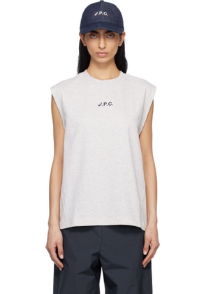 A. P.C. Gray ASICS Edition Sky Tank Top