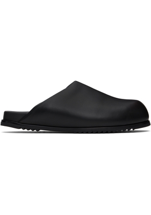 Rick Owens Black Hollywood Granola Mules