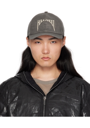 Rick Owens DRKSHDW Gray 'Hollywood' Baseball Cap