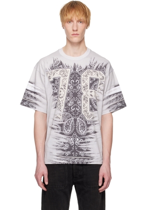 Diesel Gray T-Boxt-78-R1 T-shirt