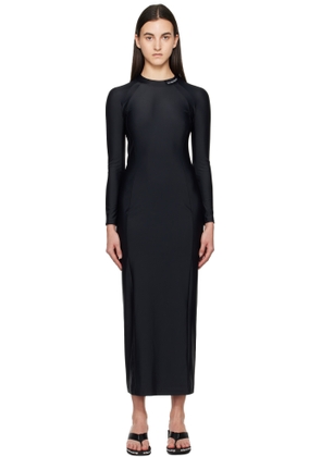 alexanderwang. t Black Rashguard L/S Maxi Dress