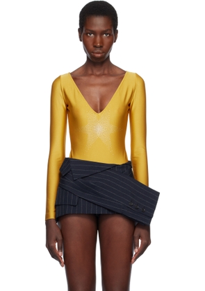 Pushbutton Gold Star Point Bodysuit