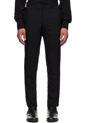 Dolce & Gabbana Black Continuativo Nero Trousers