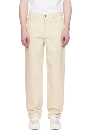 A. P.C. Off-White Fairfax Jeans