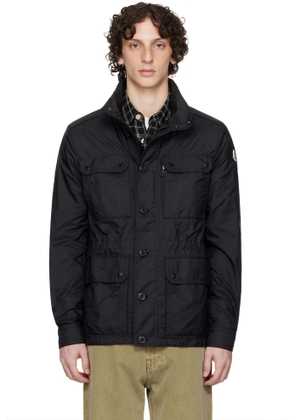Moncler Black Lez Water-Repellent Field Jacket