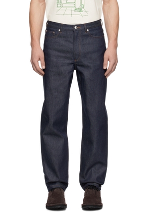 A. P.C. Navy Martin Jeans