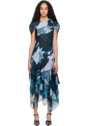 Collina Strada Blue Hillary Maxi Dress