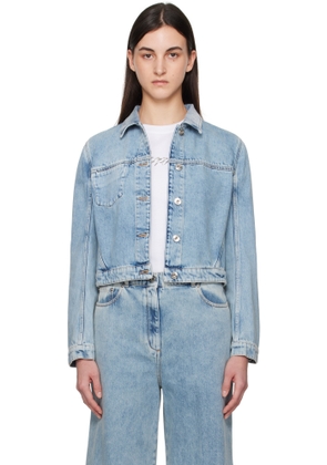 Lanvin Blue Short Denim Jacket