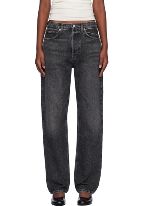 AGOLDE Black Kelly Jeans