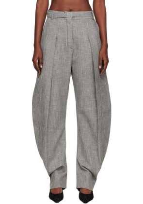 Lanvin Gray Barrel Trousers