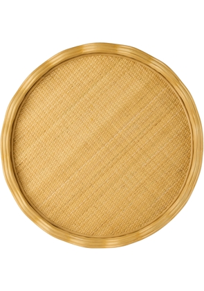Soho Home Beige Pangbourne Rattan Tray