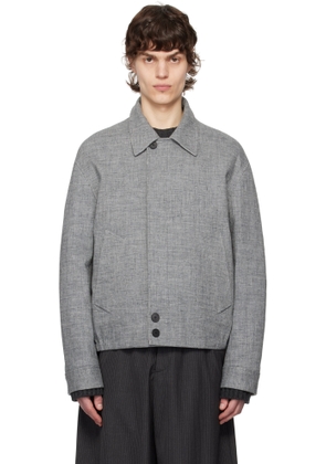 Lanvin Gray Linen Jacket