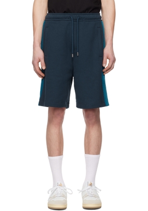 Lanvin Blue Curb Side Shorts